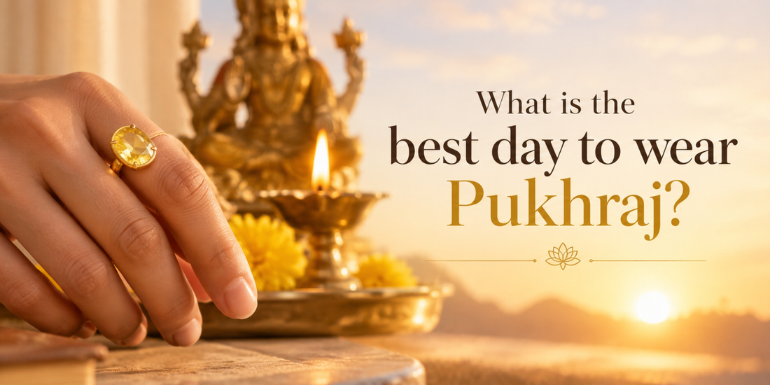 What is the best day to wear Pukhraj?