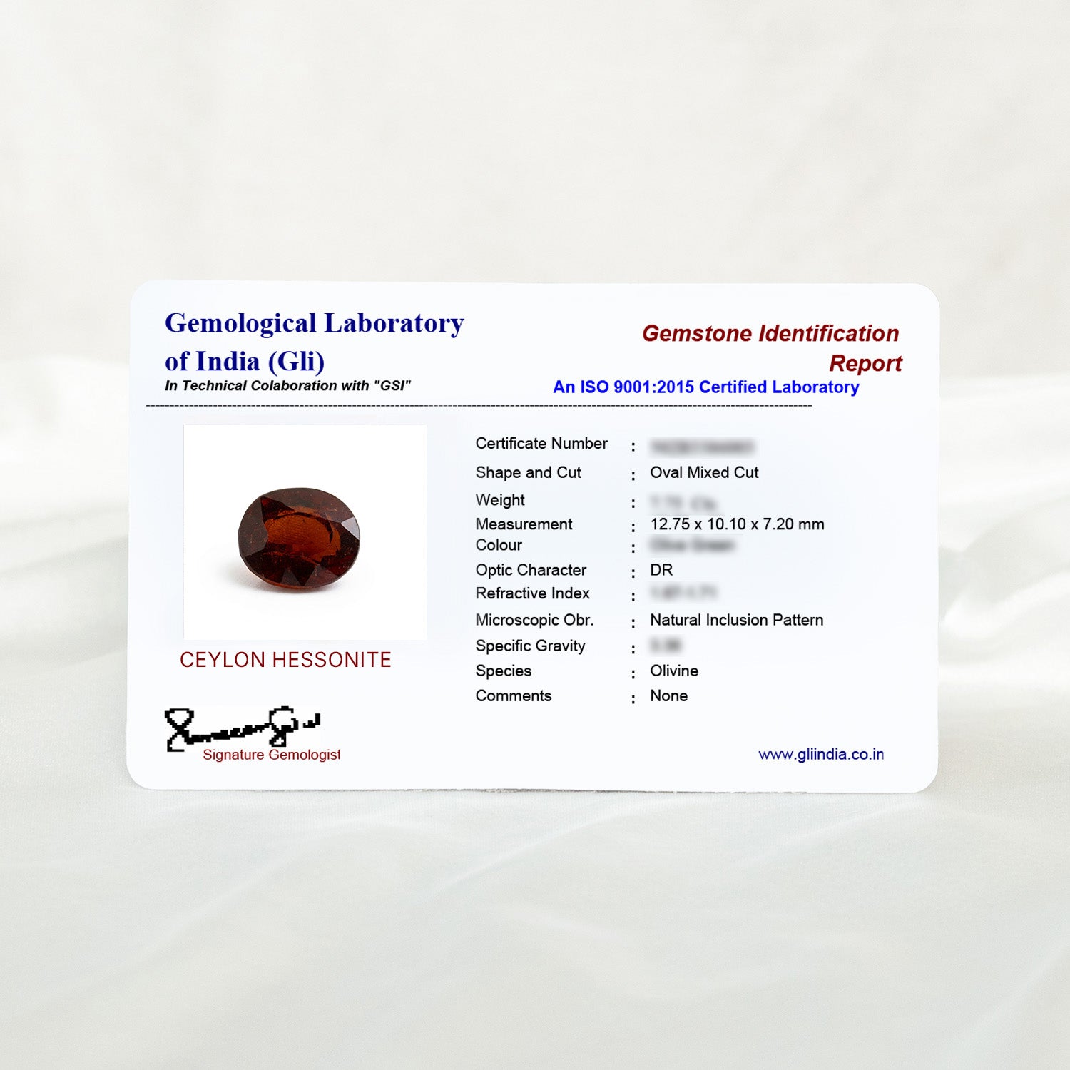 Ceylon Hessonite