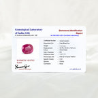 Burmese Heated Ruby