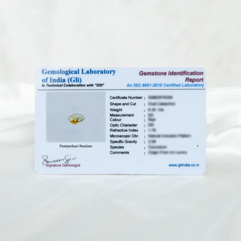 Peetambari Neelam