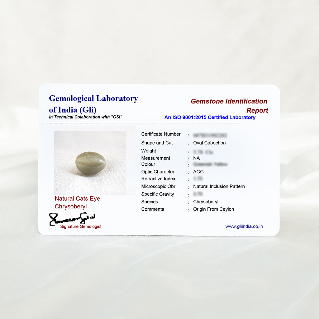 Ceylon Cat's Eye
