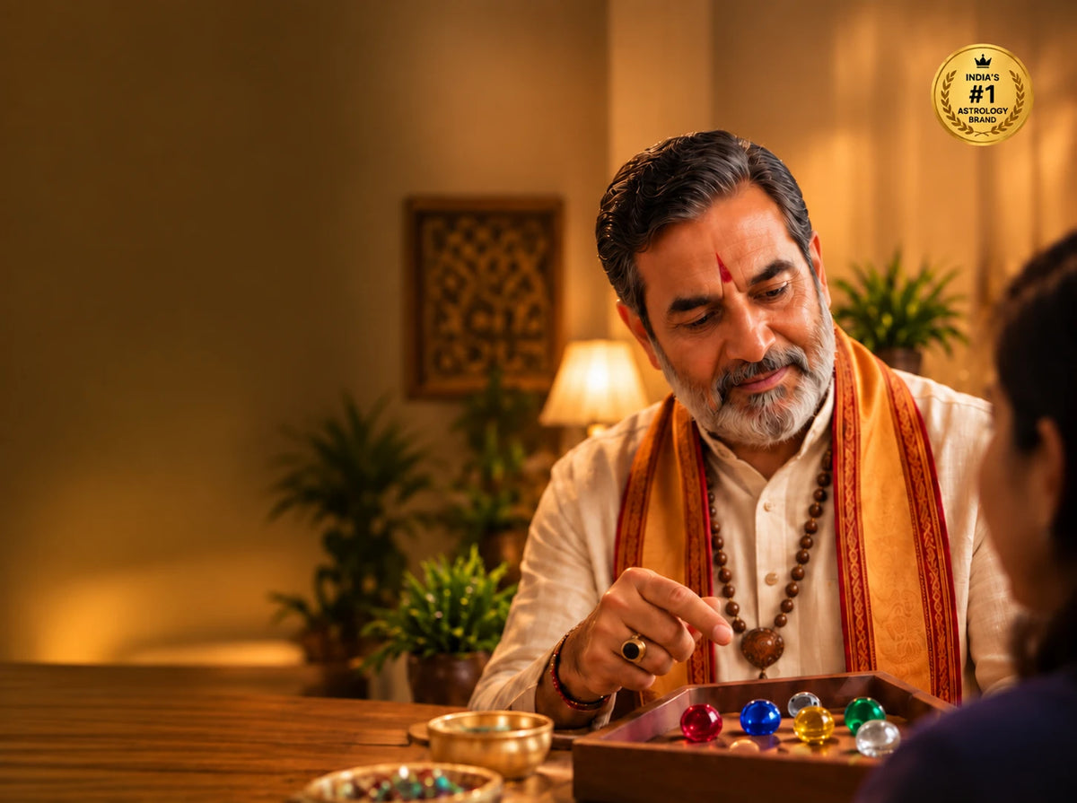 Astrotalk gemstone expert with certified gemstones